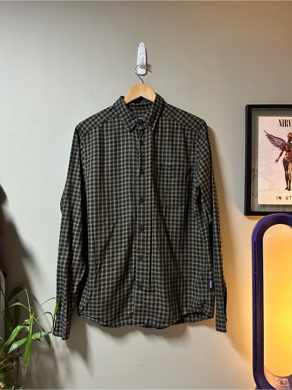 Patagonia Organic Cotton Flannel Shirt Medium
